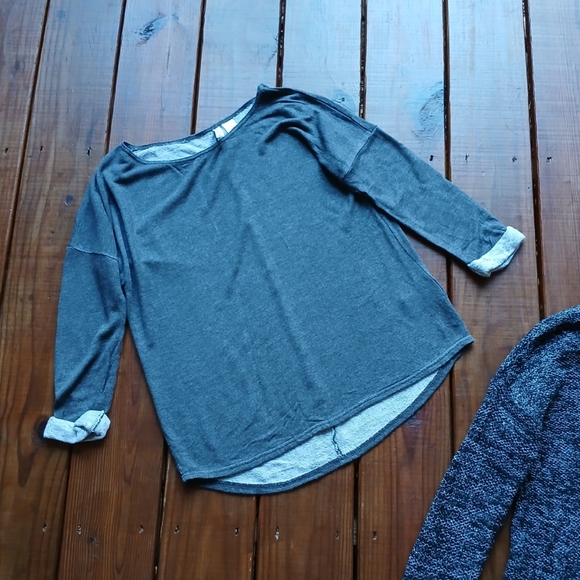 H&M size S gray black knit sweater pullover bundle set of 2 - Picture 3 of 6